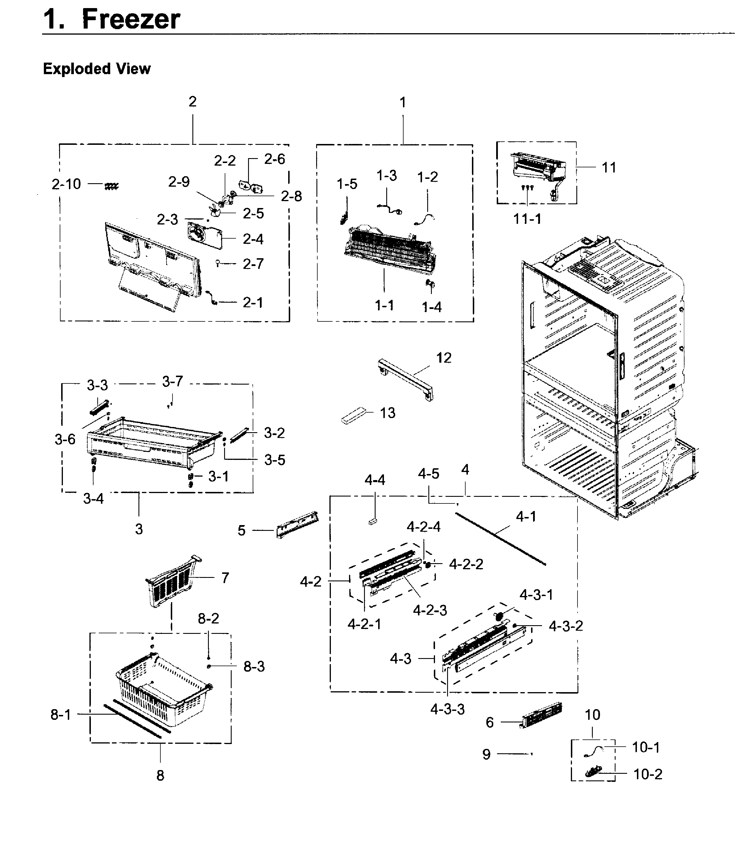 Freezer / icemaker
