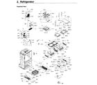 Samsung RF28JBEDBSR/AA-04 refrigerator diagram