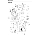 Samsung RF28JBEDBSR/AA-04 cabinet diagram