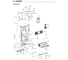 Samsung RF22K9381SG/AA-00 cabinet diagram