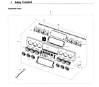 Samsung NX58K9852SG/AA-00 control diagram