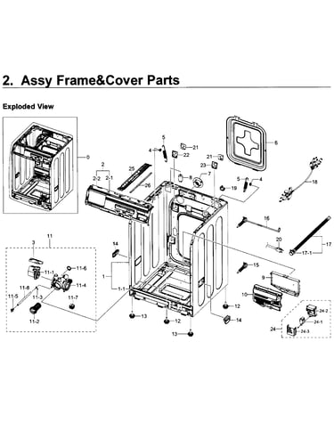 Frame cover & parts