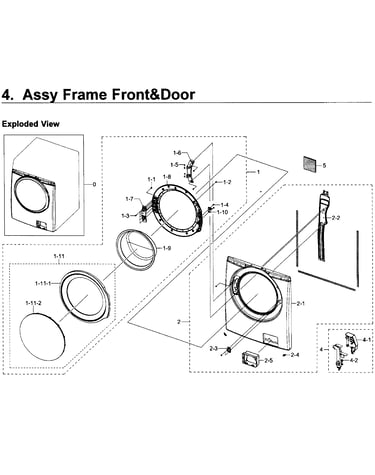 Frame front & door