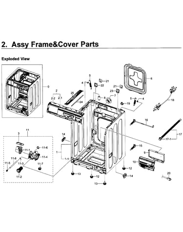 Frame cover & parts