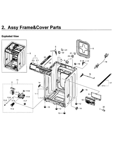 Frame cover & parts