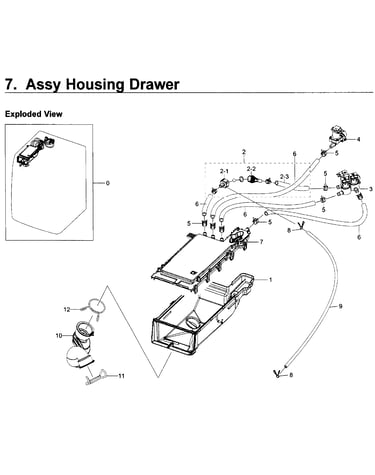 Housing drawer
