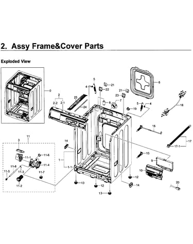 Frame cover & parts