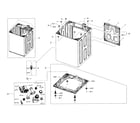 Samsung WA45H7200AW/A2-02 frame diagram