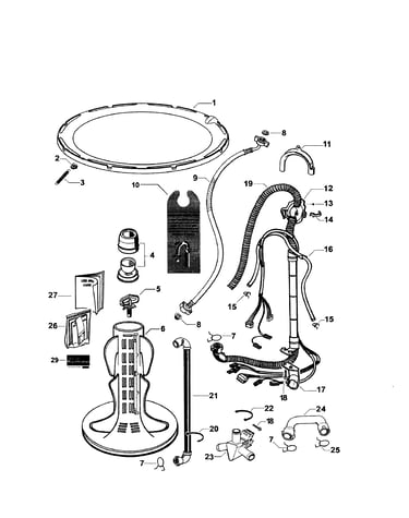 Agitator & hoses