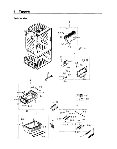 Freezer / icemaker