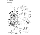 Samsung RF23HCEDBSR/AA-08 cabinet diagram