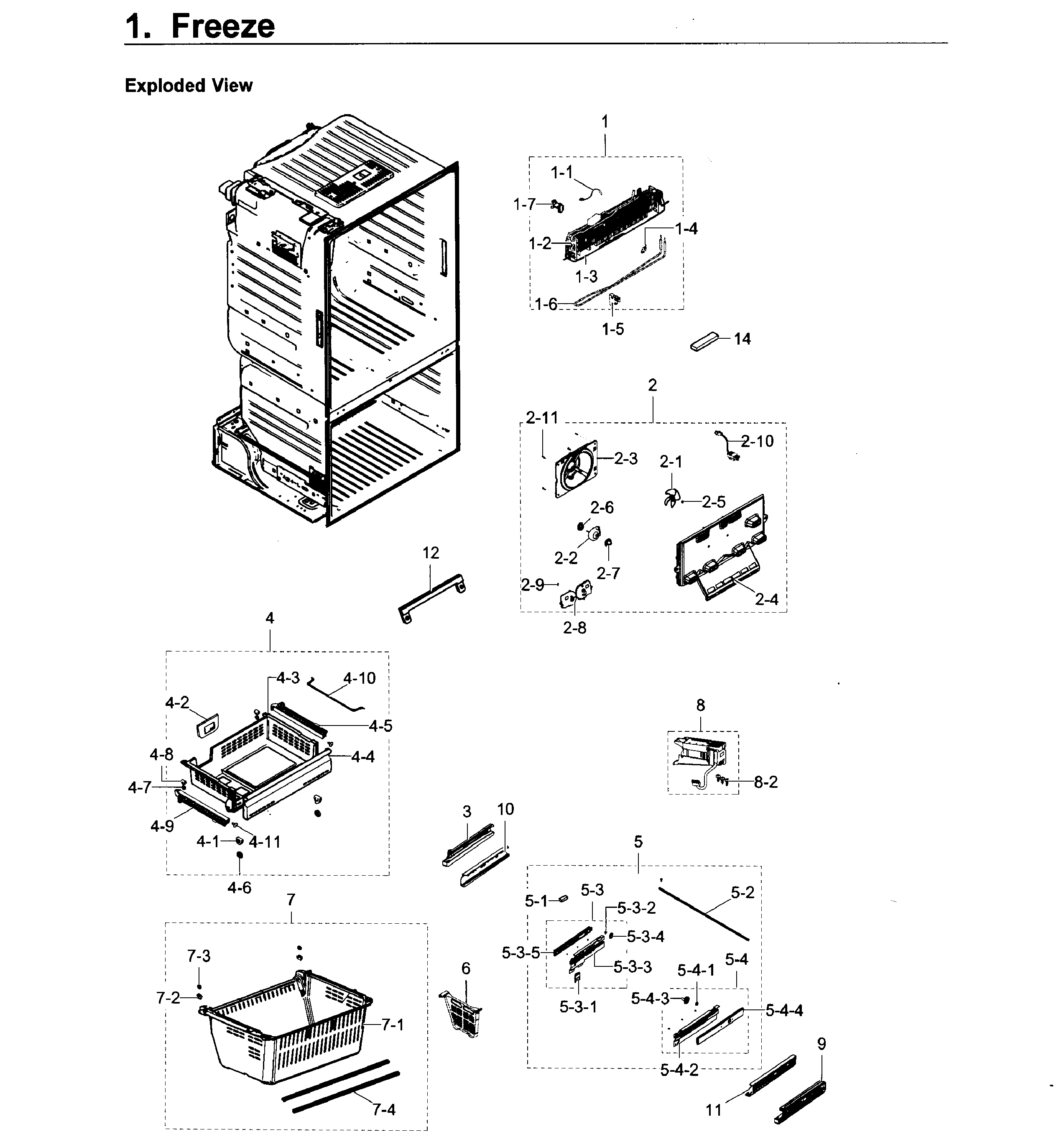 Freezer / icemaker