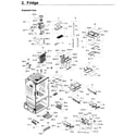 Samsung RF23HCEDBSR/AA-10 fridge diagram