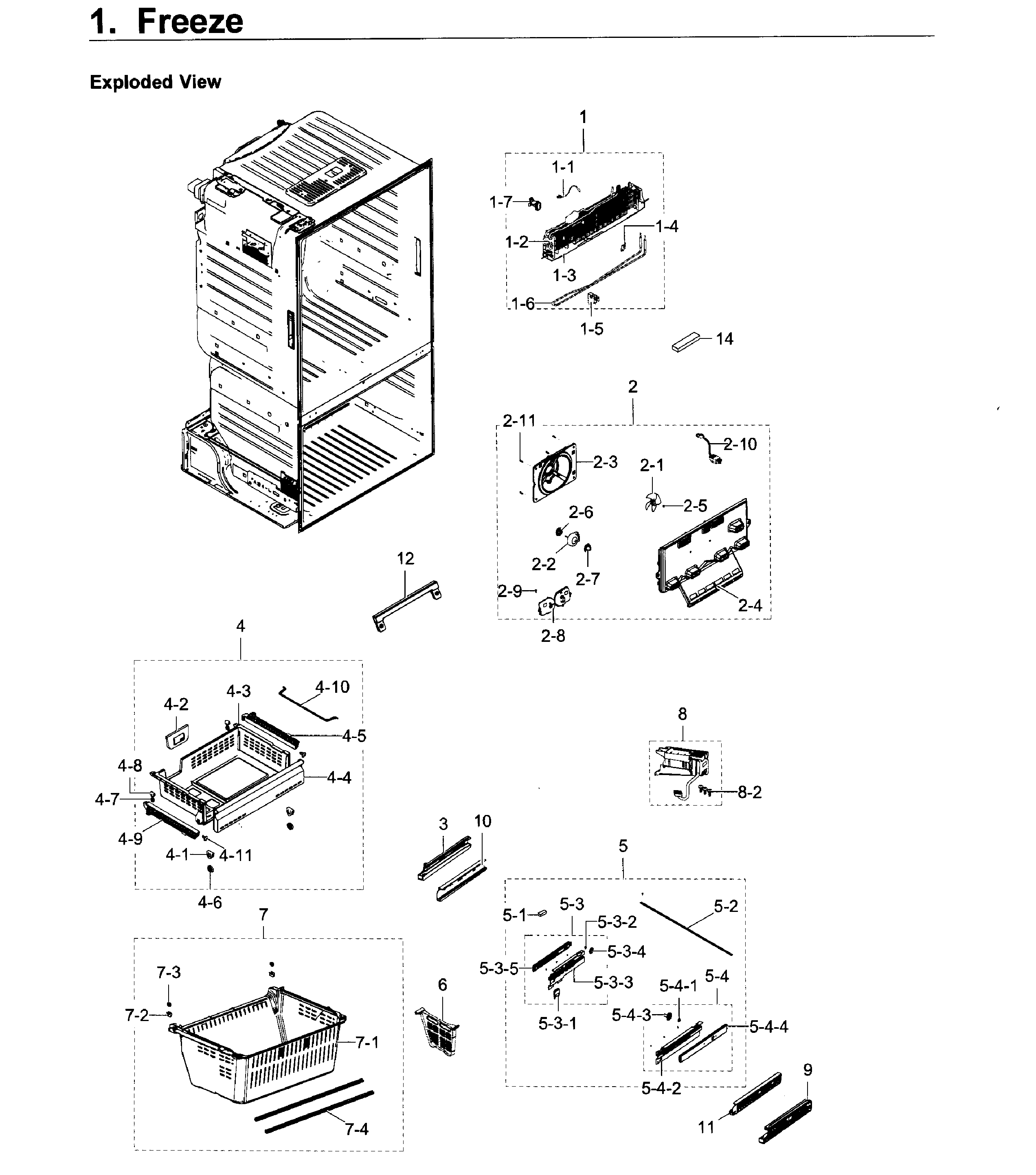Freezer / icemaker