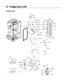Fridge door l