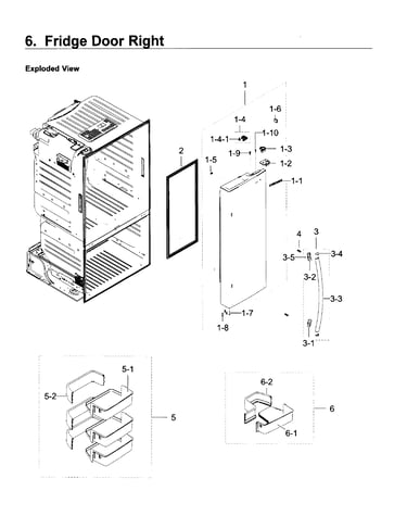 Fridge door r