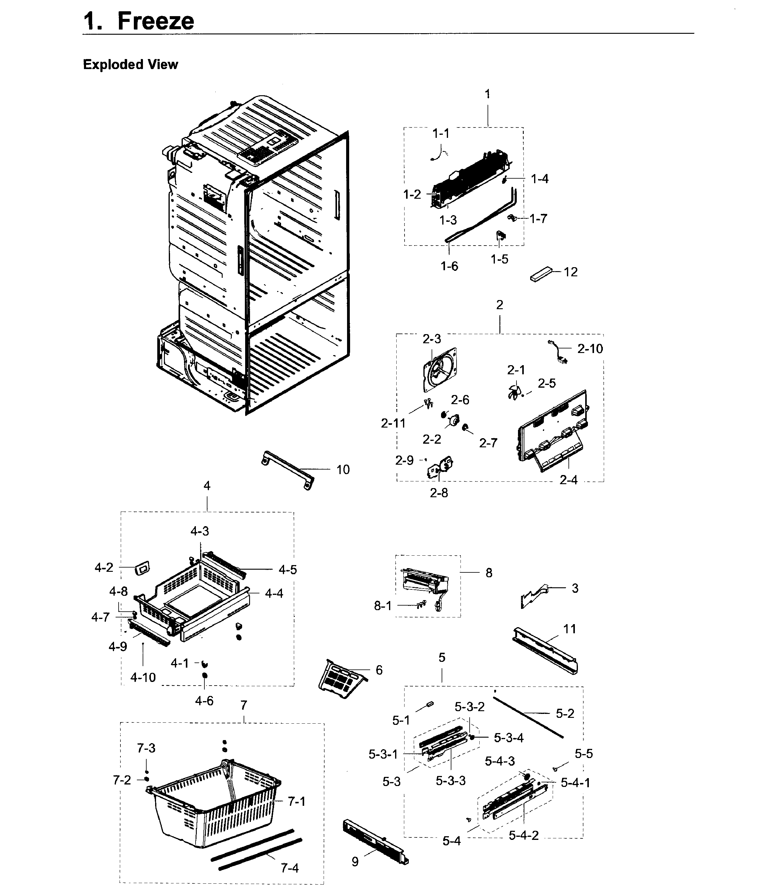 Freezer / icemaker