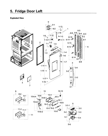 Fridge door l
