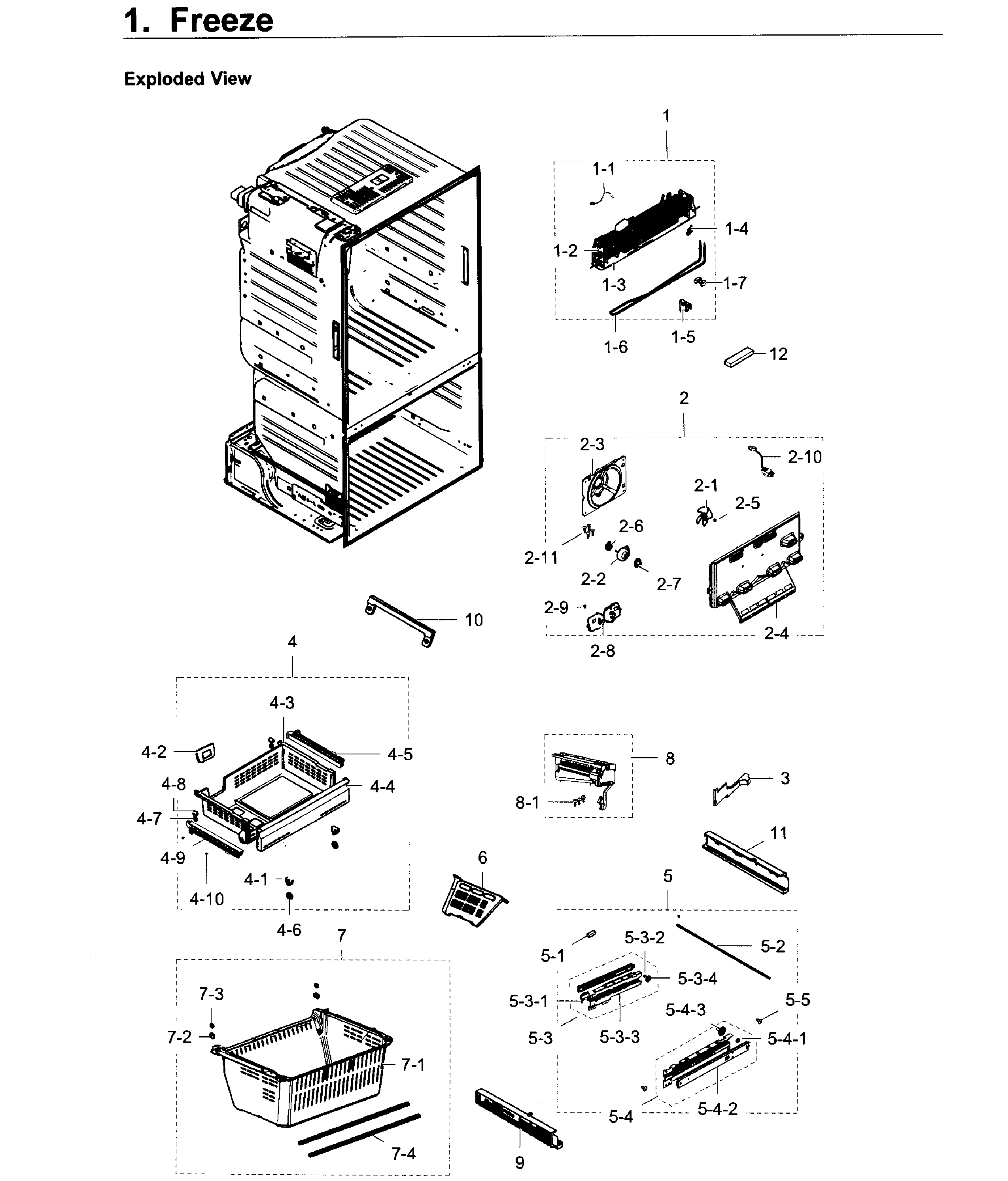 Freezer / icemaker