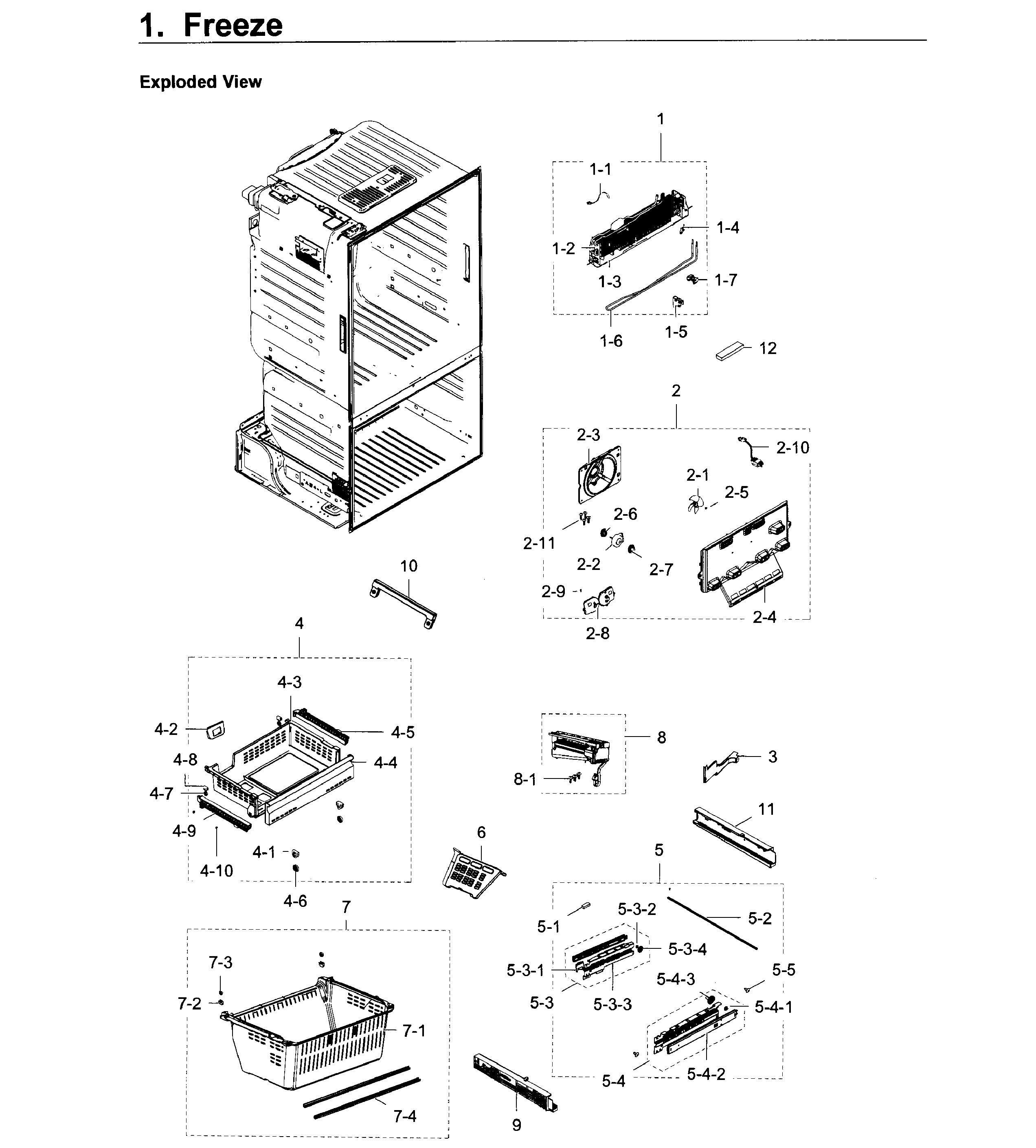 Freezer / icemaker