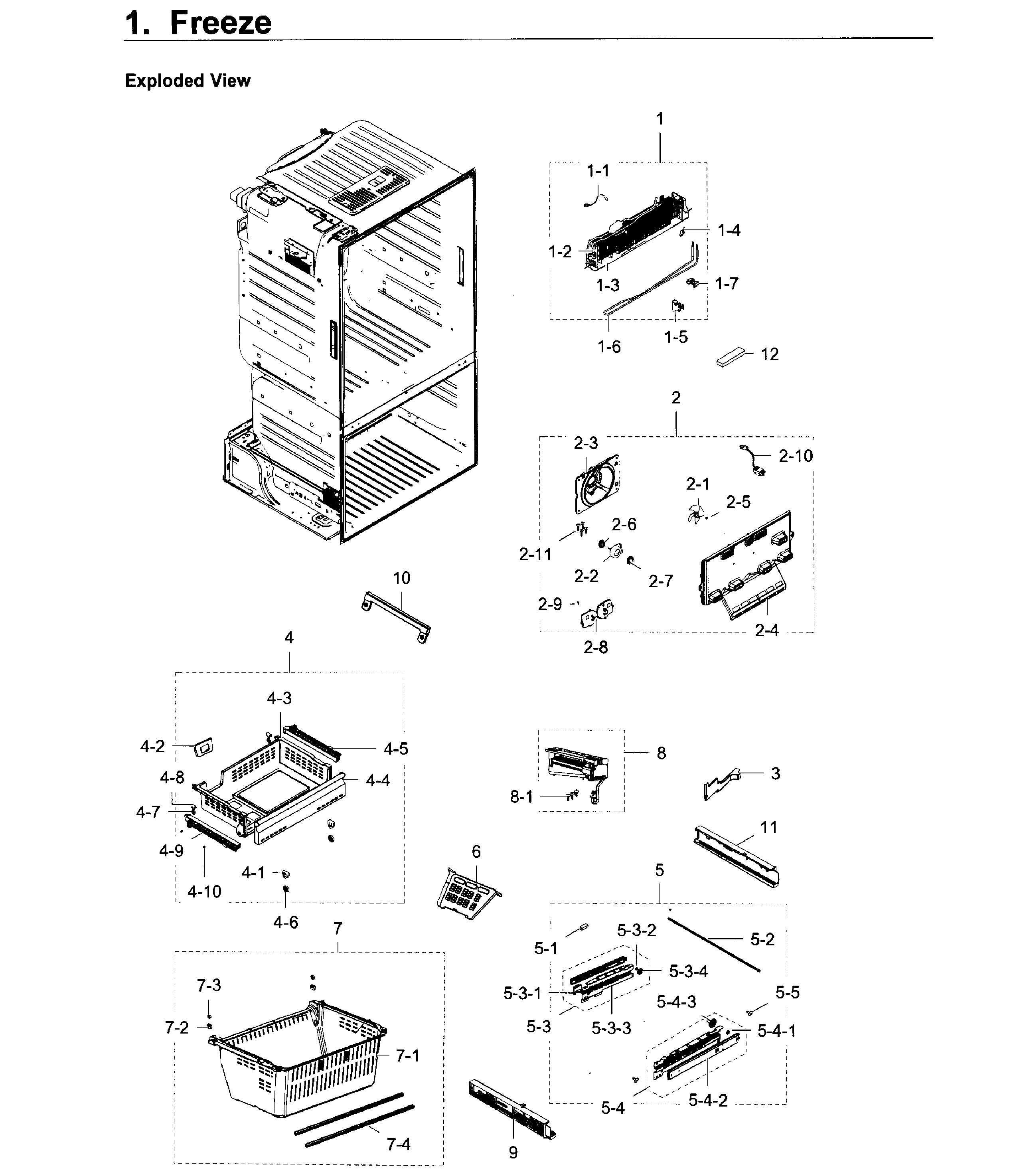 Freezer / icemaker