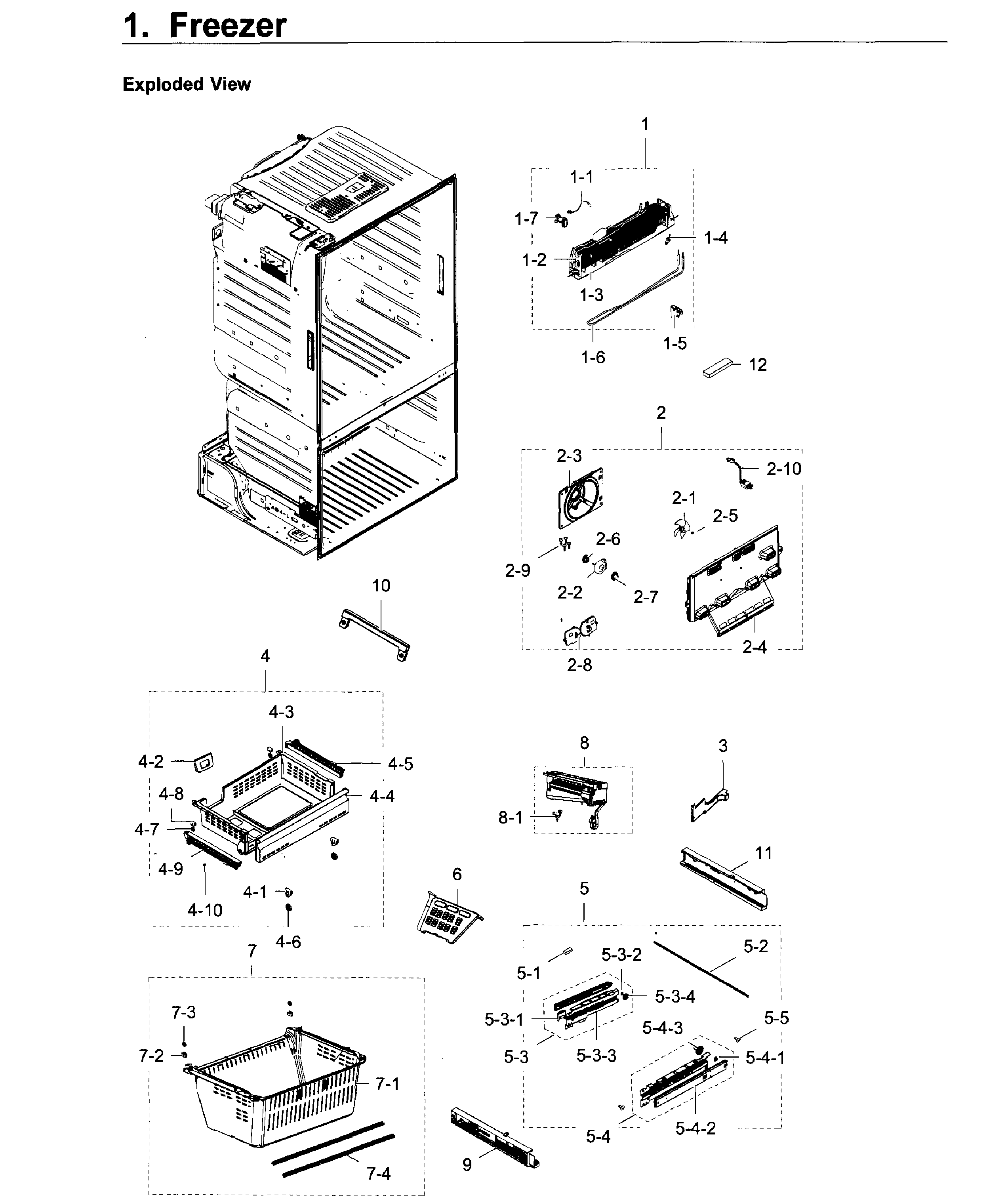 Freezer / icemaker