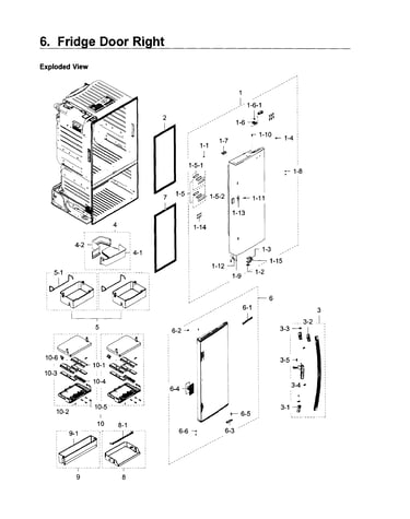 Fridge door r