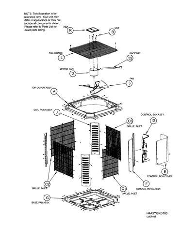 Cabinet assy
