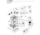 Samsung RF26J7500BC/AA-00 cabinet diagram
