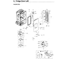 Samsung RF26J7500BC/AA-00 fridge door l diagram