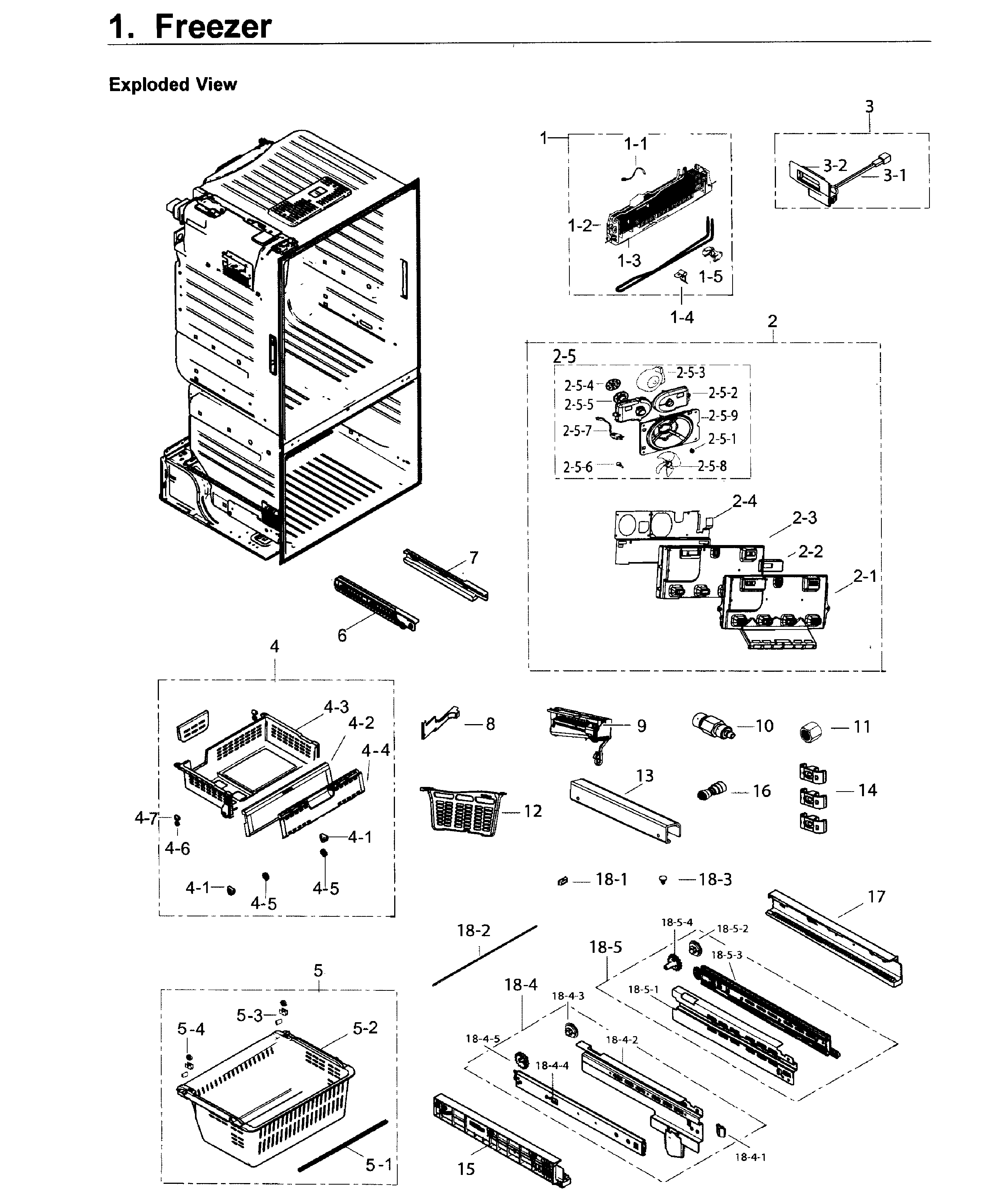 Freezer / icemaker