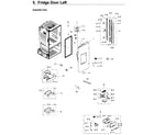 Samsung RF26J7500BC/AA-01 fridge door l diagram