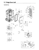 Fridge door l