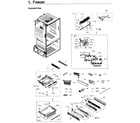 Samsung RF26J7500SR/AA-00 freezer / icemaker diagram