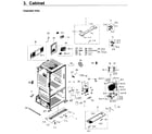 Samsung RF26J7500SR/AA-00 cabinet diagram