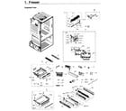 Samsung RF26J7500SR/AA-01 freezer / icemaker diagram