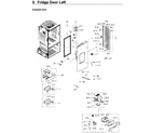 Samsung RF26J7500SR/AA-01 fridge door l diagram