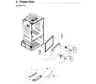 Samsung RF26J7500SR/AA-02 freezer door diagram