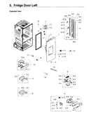 Fridge door l