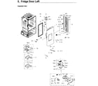 Samsung RF26J7500WW/AA-00 fridge door l diagram