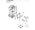Samsung RF26J7500WW/AA-01 freezer door diagram