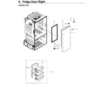 Samsung RF26J7500WW/AA-01 fridge door r diagram