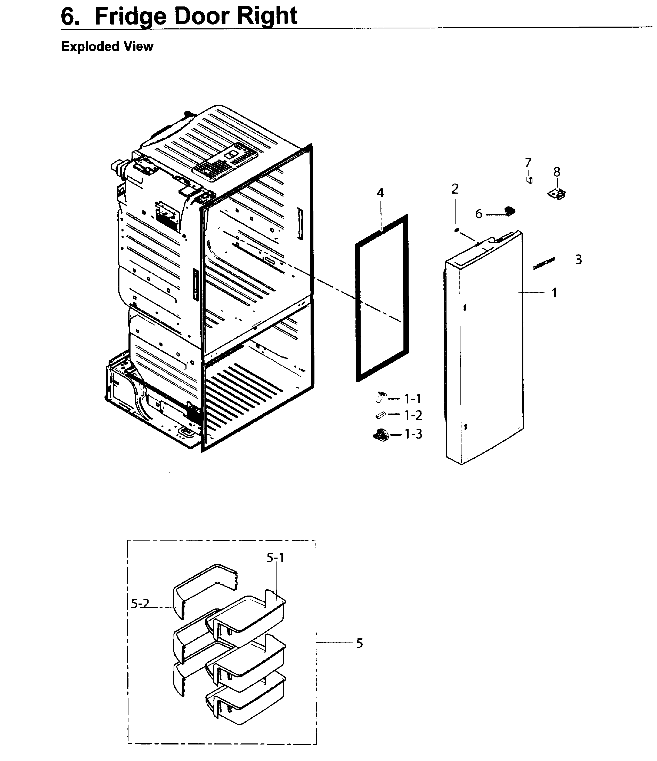FRIDGE DOOR R