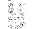 Samsung RF26J7500WW/AA-02 freezer / icemaker diagram