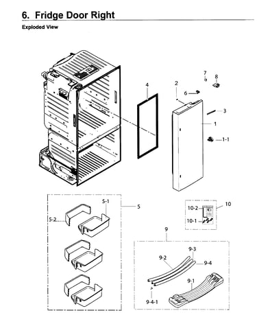 Fridge door r
