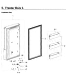Freezer door l