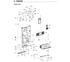 Samsung RF22K9381SG/AA-02 cabinet diagram