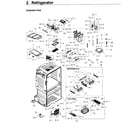 Samsung RF4267HARS/XAA-02 refrigerator diagram