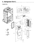 Fridge door l