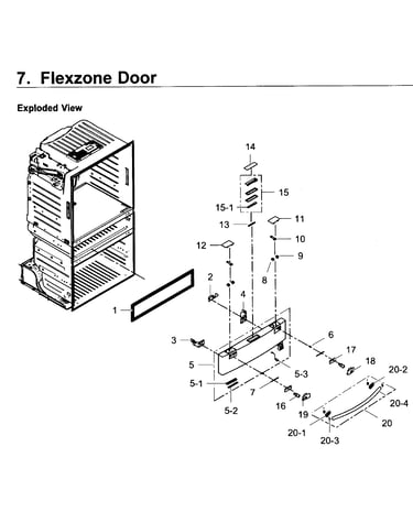Flexzone door